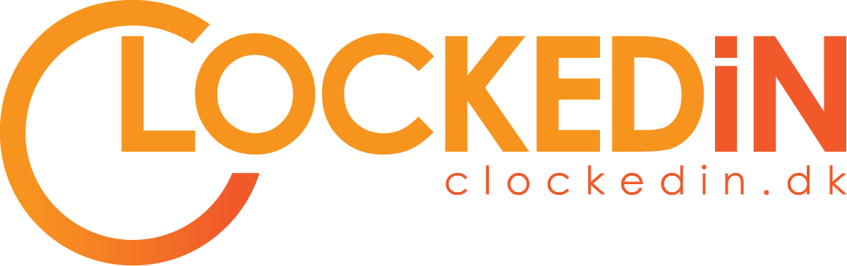 clockedin.dk logo
